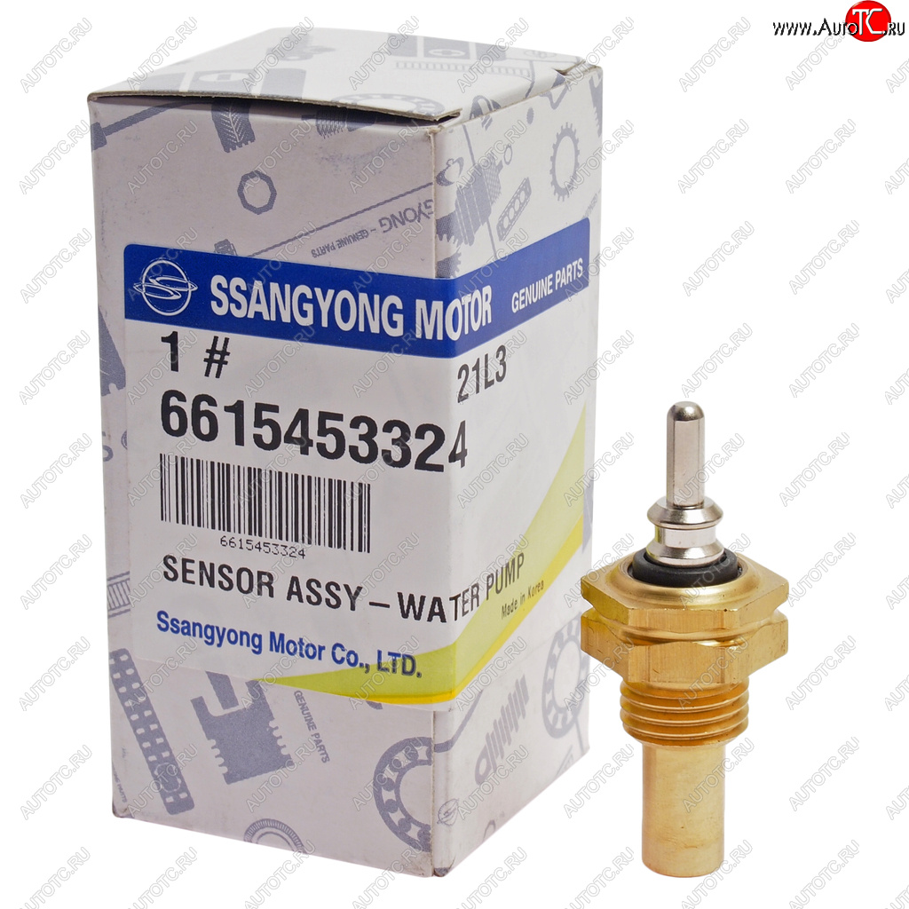 2 259 р. Датчик температуры SSANGYONG Rexton (02-) (OM600,D27) охлаждающей жидкости OE SSANGYONG 6615453324  с доставкой в г. Кемерово