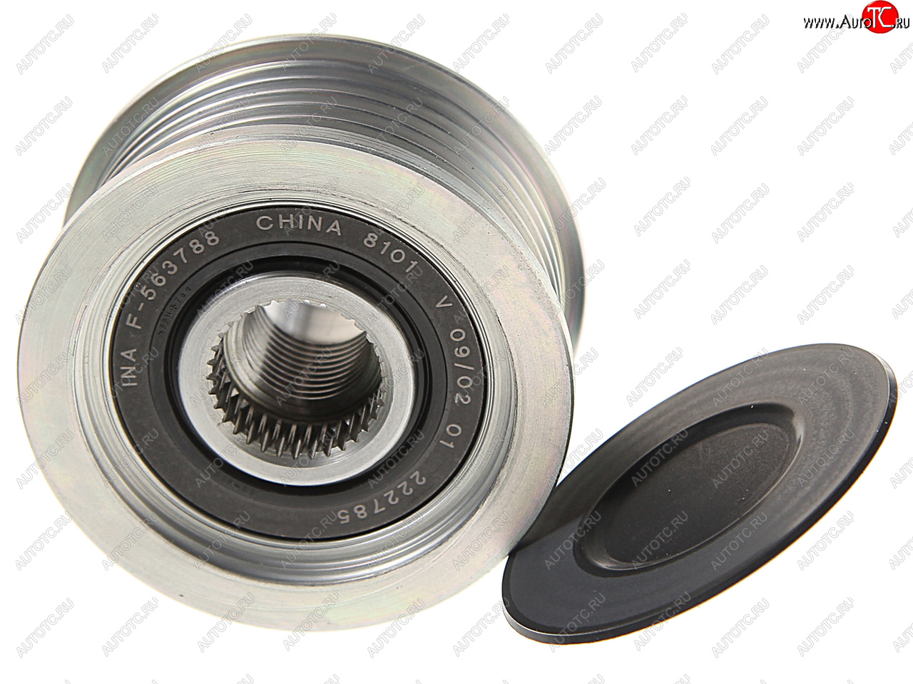 8 649 р. Шкив SSANGYONG Actyon (10-) (D20F) генератора OE SSANGYONG 6621553415 SSANGYONG 6621553415  с доставкой в г. Кемерово