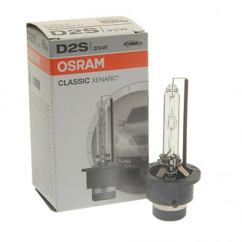 3 499 р. Лампа ксеноновая D2S 35W P32d-2 4150K 85V Classic OSRAM OSRAM 66240clc-fs  с доставкой в г. Кемерово. Увеличить фотографию 1
