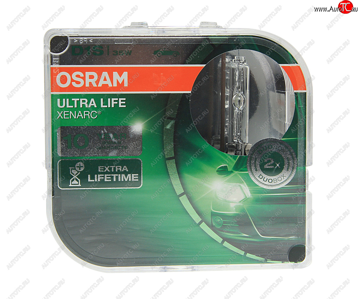 10 199 р. Лампа ксеноновая D2S 35W P32d-2 4300K 85V 3200лм бокс (2шт.) Ultra Life OSRAM OSRAM 66240ult-hcb OSRAM 66240ult-hcb  с доставкой в г. Кемерово