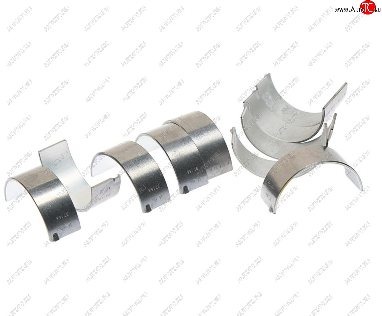 24 999 р. Вкладыши SSANGYONG Kyron (05-),Rexton (04-) (D27) шатунные d+0.00 комплект (10шт.) OE SSANGYONG 6640300160  с доставкой в г. Кемерово