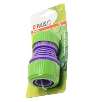 162 р. Муфта соединительная 34-1 пластмасовая PALISAD PALISAD 66434  с доставкой в г. Кемерово. Увеличить фотографию 1