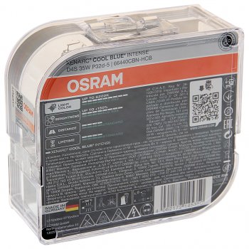 12 999 р. Лампа ксеноновая D4S 35W P32d-5 +150% 6200K 42V 3200лм бокс (2шт.) Cool Blue Intense NextGen OSRAM OSRAM 66440cbn-hcb OSRAM 66440cbn-hcb  с доставкой в г. Кемерово. Увеличить фотографию 2