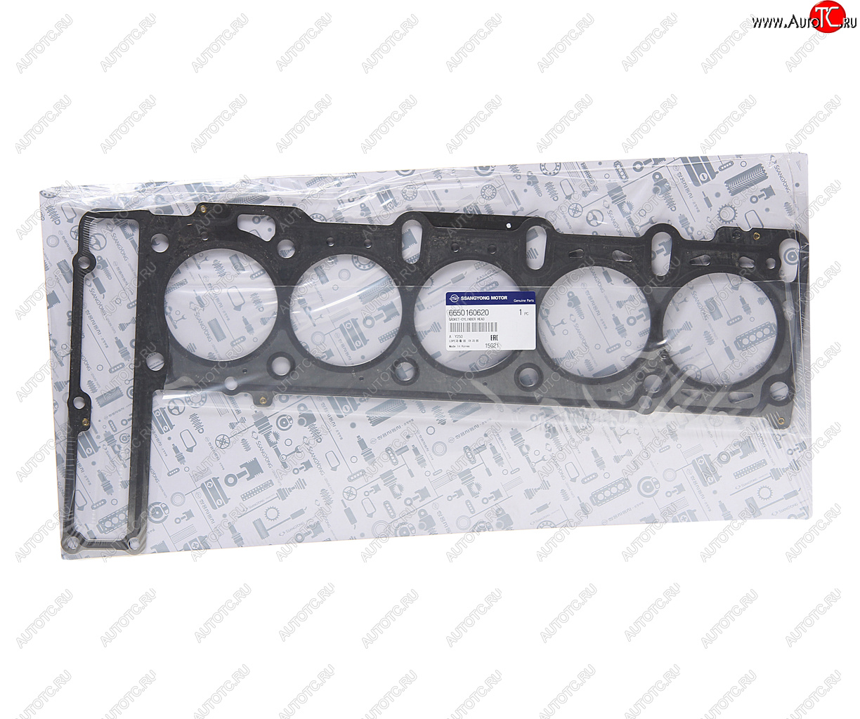7 799 р. Прокладка головки блока SSANGYONG Kyron (06-),Rexton (06-) (D27) ЕВРО-4 OE SSANGYONG 6650160620  с доставкой в г. Кемерово