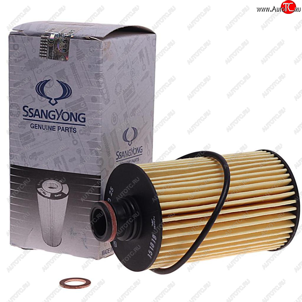 969 р. Фильтр масляный SSANGYONG Actyon (10-),Actyon Sports (12-),Rexton (12-) (D20) OE SSANGYONG 6721803009  с доставкой в г. Кемерово