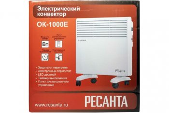 4 749 р. Конвектор 1кВт 50Гц 220-230В LED-дисплей РЕСАНТА РЕСАНТА 67412  с доставкой в г. Кемерово. Увеличить фотографию 12