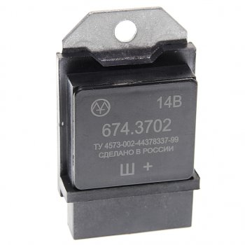 469 р. Реле регулятор напряжения ГАЗ дв.CHRYSLER генератора 56044530 DENSO ЭНЕРГОМАШ ЭНЕРГОМАШ 674.3702  с доставкой в г. Кемерово. Увеличить фотографию 1