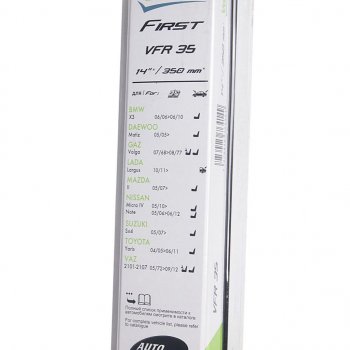 349 р. Щетка стеклоочистителя 350мм каркасная First VALEO VALEO 675535  с доставкой в г. Кемерово. Увеличить фотографию 2