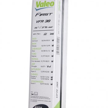 329 р. Щетка стеклоочистителя 380мм каркасная First VALEO VALEO 675538  с доставкой в г. Кемерово. Увеличить фотографию 2