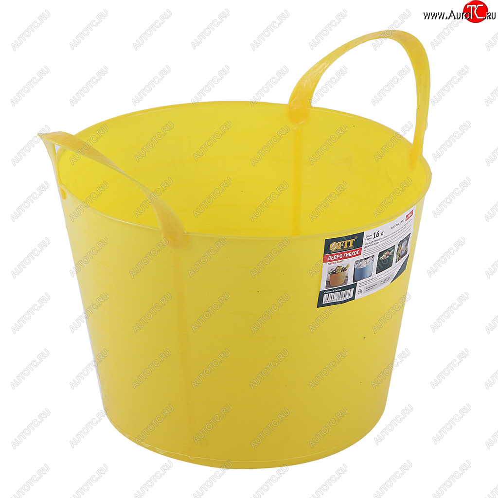 599 р. Ведро 16л пластик гибкое FIT FIT 67847  с доставкой в г. Кемерово
