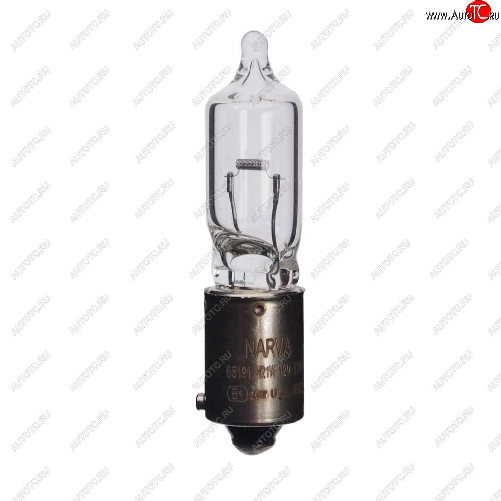 299 р. Лампа 12V H21W 21W BAY9s Halogen Miniature NARVA NARVA 681913000  с доставкой в г. Кемерово