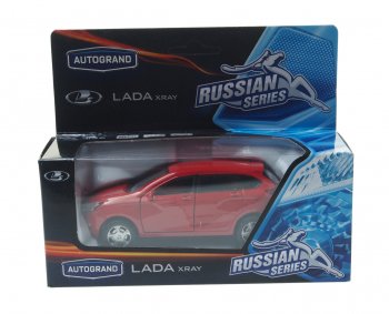 499 р. Модель автомобиля ЛАДА X-Ray металлическая AUTOGRAND AUTOGRAND 68266  с доставкой в г. Кемерово. Увеличить фотографию 2