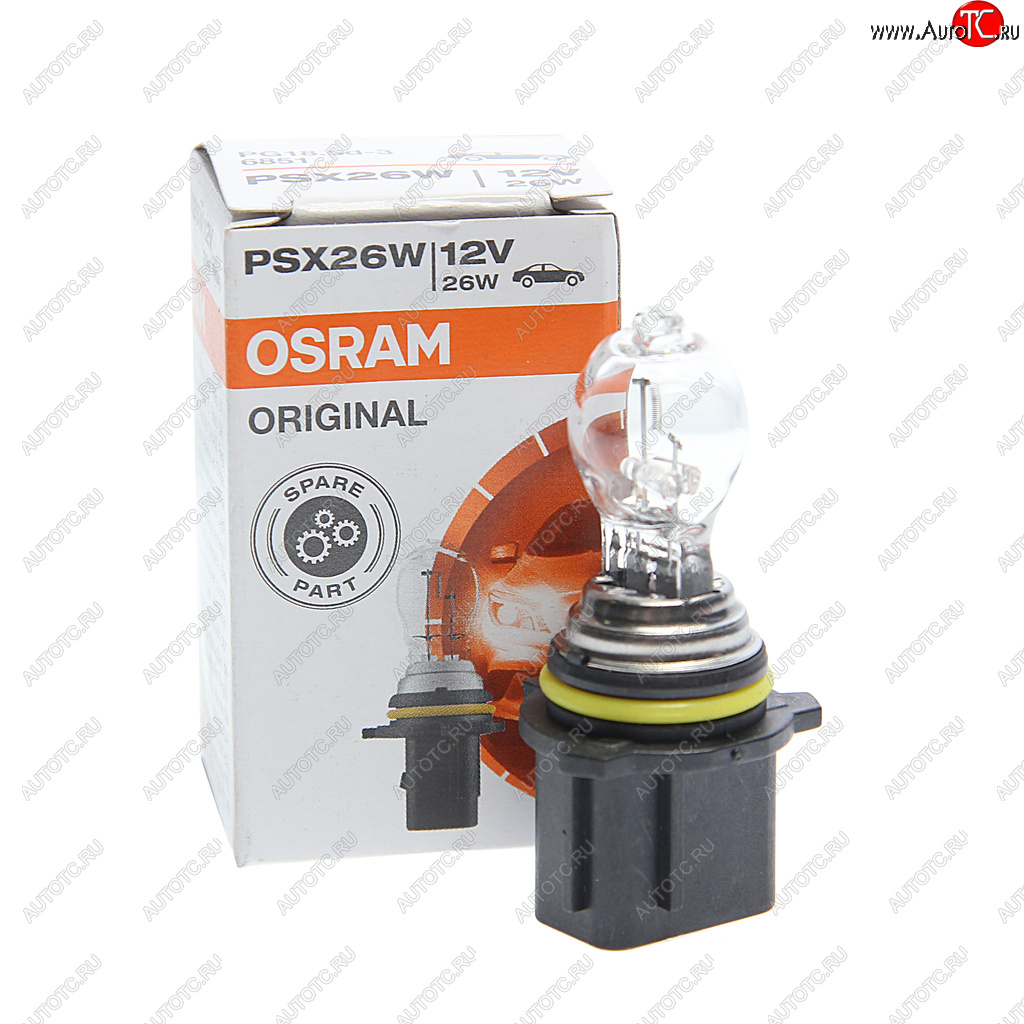 1 439 р. Лампа 12V PSX26W PG18.5d-3 OSRAM OSRAM 6851 OSRAM 6851  с доставкой в г. Кемерово