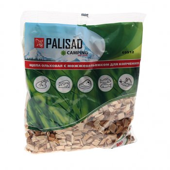 60 р. Щепа для копчения ольховая с можжевельником 200г PALISAD PALISAD 69512  с доставкой в г. Кемерово. Увеличить фотографию 1