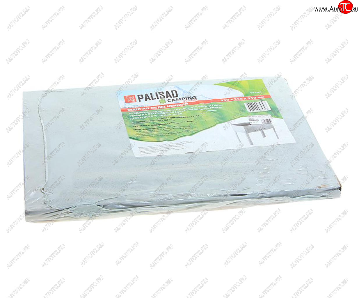 339 р. Мангал разборный 350х250х350х0.5мм PALISAD PALISAD 69546  с доставкой в г. Кемерово