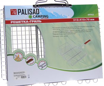 1 159 р. Решетка-гриль 410х315мм глубина 70мм PALISAD PALISAD 69562  с доставкой в г. Кемерово. Увеличить фотографию 2