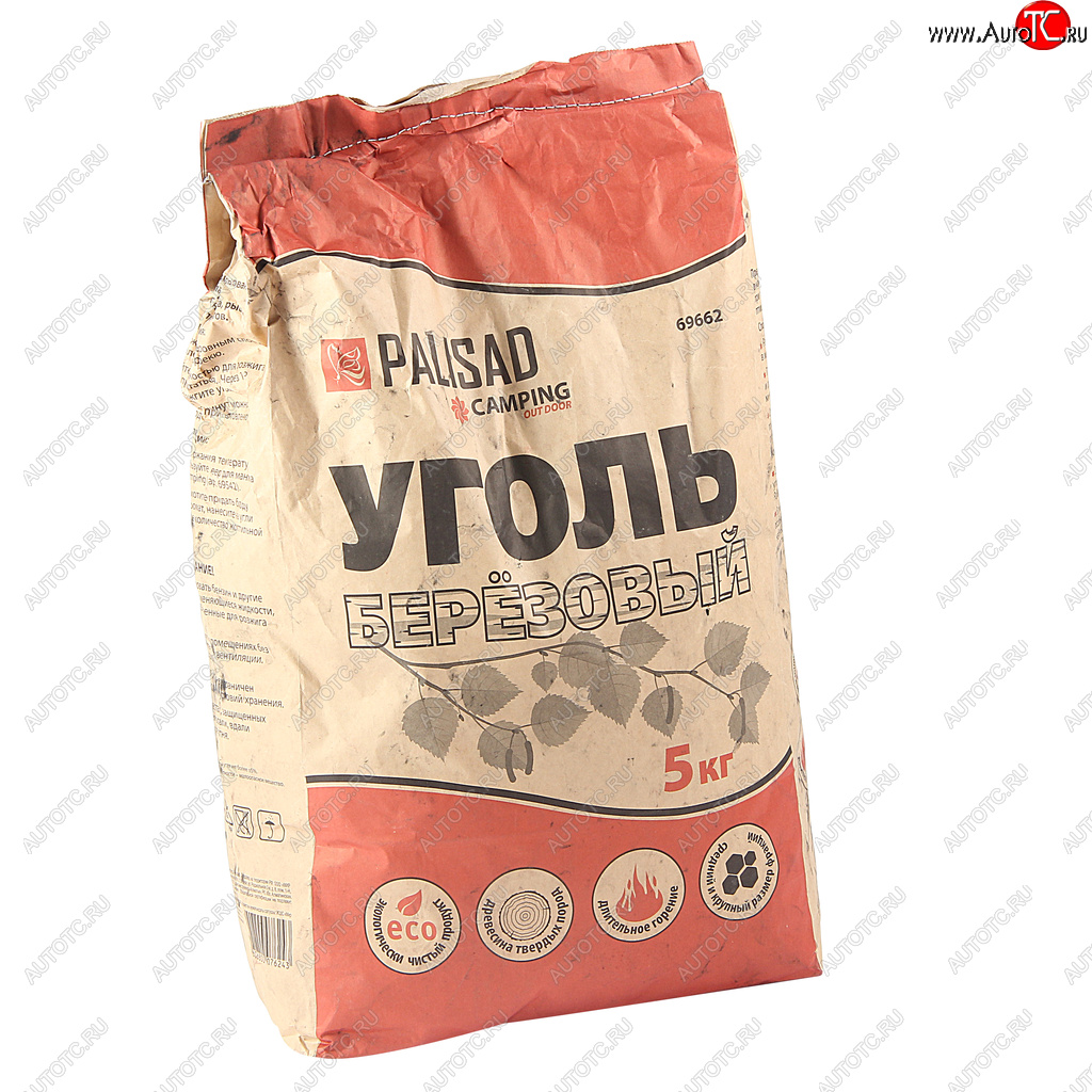599 р. Уголь березовый 5кг PALISAD PALISAD 69662  с доставкой в г. Кемерово