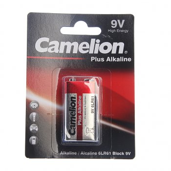 254 р. Батарейка KRONA 6LR61 9V блистер 1шт. Alkaline Max CAMELION CAMELION 6lr61-bp1  с доставкой в г. Кемерово. Увеличить фотографию 1