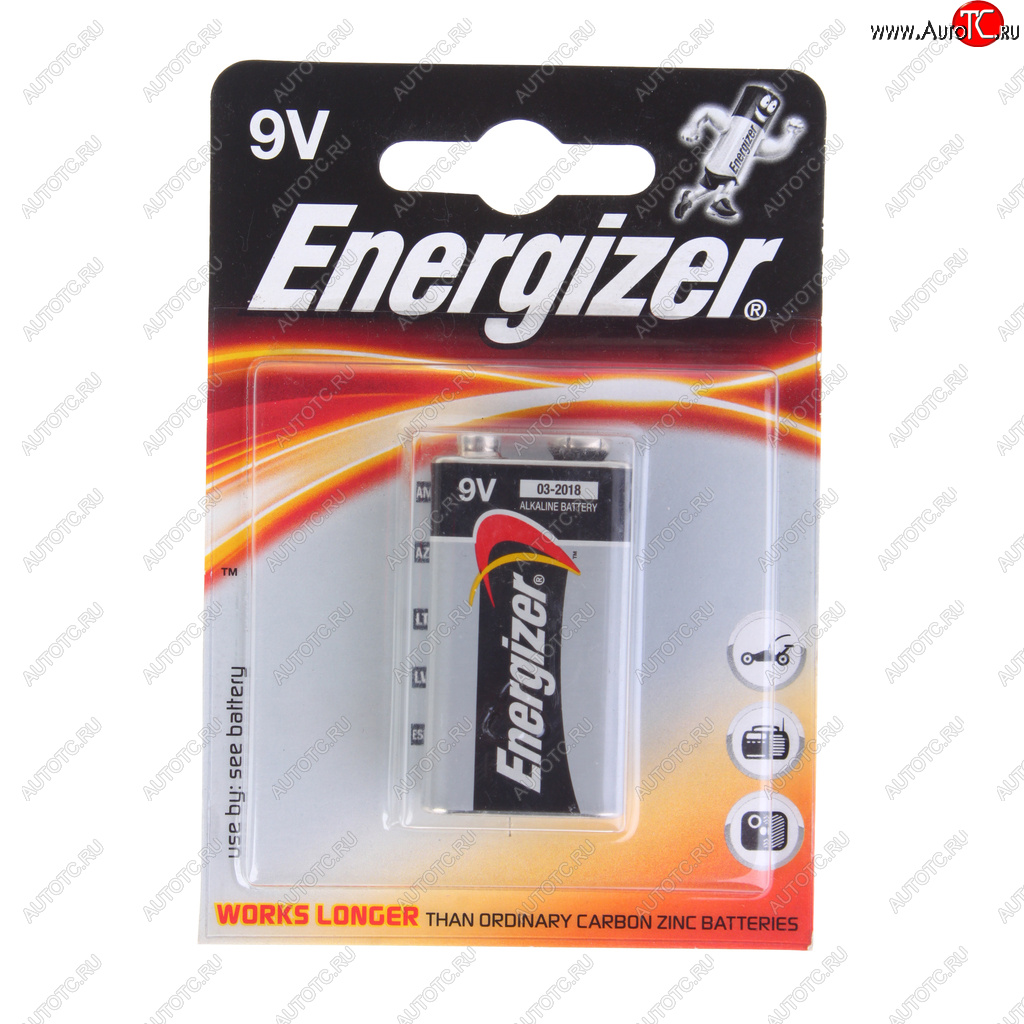 479 р. Батарейка KRONA 6LR61 9V блистер 1шт. Alkaline Max ENERGIZER ENERGIZER 6lr6 bc1  с доставкой в г. Кемерово