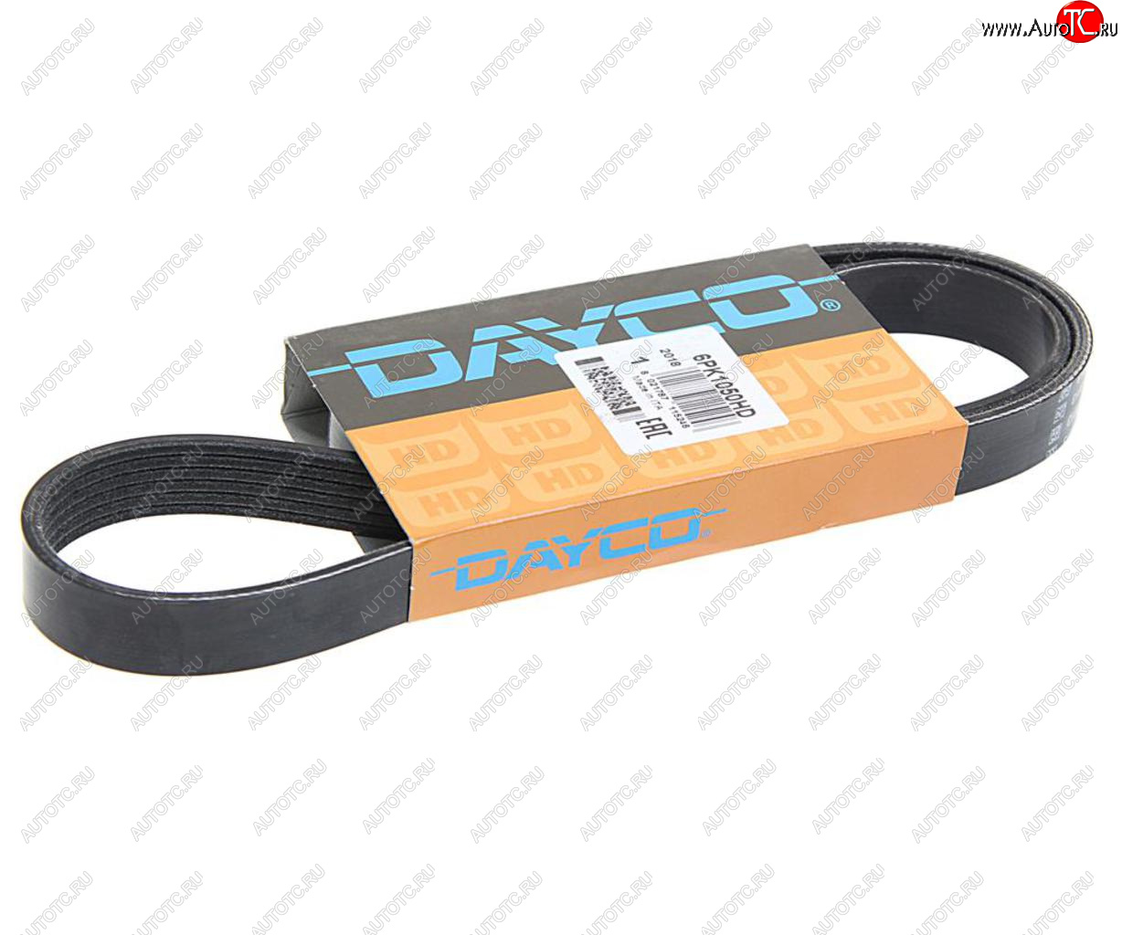 969 р. Ремень приводной поликлиновой 6PK1050HD DAYCO DAYCO 6pk1050hd  с доставкой в г. Кемерово