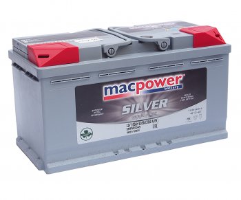 15 799 р. Аккумулятор MACPOWER 100Ач обратная полярность MACPOWER 6ст100(0) smf60049  с доставкой в г. Кемерово. Увеличить фотографию 1