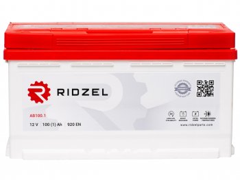 9 999 р. Аккумулятор RIDZEL 100А/ч RIDZEL 6ст100(1) ab100.1 RIDZEL 6ст100(1) ab100.1  с доставкой в г. Кемерово. Увеличить фотографию 1