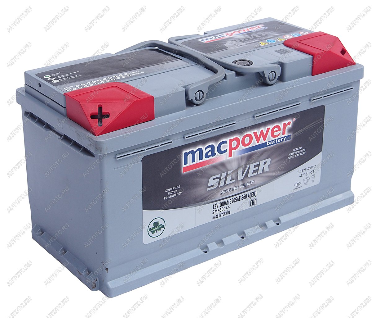 15 799 р. Аккумулятор MACPOWER 100Ач MACPOWER 6ст100(1) smf60044  с доставкой в г. Кемерово