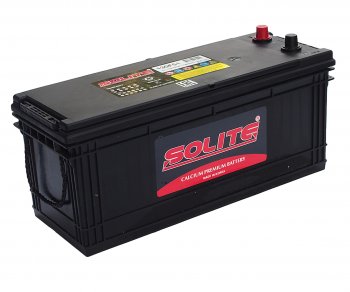 23 749 р. Аккумулятор SOLITE 120Ач SOLITE 6ст120 130f51  с доставкой в г. Кемерово. Увеличить фотографию 1