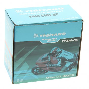 5 299 р. Аккумулятор YIGITAKU MOTO GEL 14А/ч MACPOWER 6ст14 ytx14-bs(mf) MACPOWER 6ст14 ytx14-bs(mf)  с доставкой в г. Кемерово. Увеличить фотографию 3