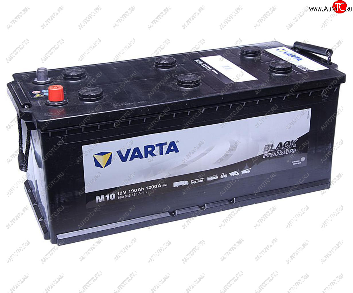 32 999 р. Аккумулятор VARTA Promotive Black HD 190Ач VARTA 6ст190(4) m10  с доставкой в г. Кемерово