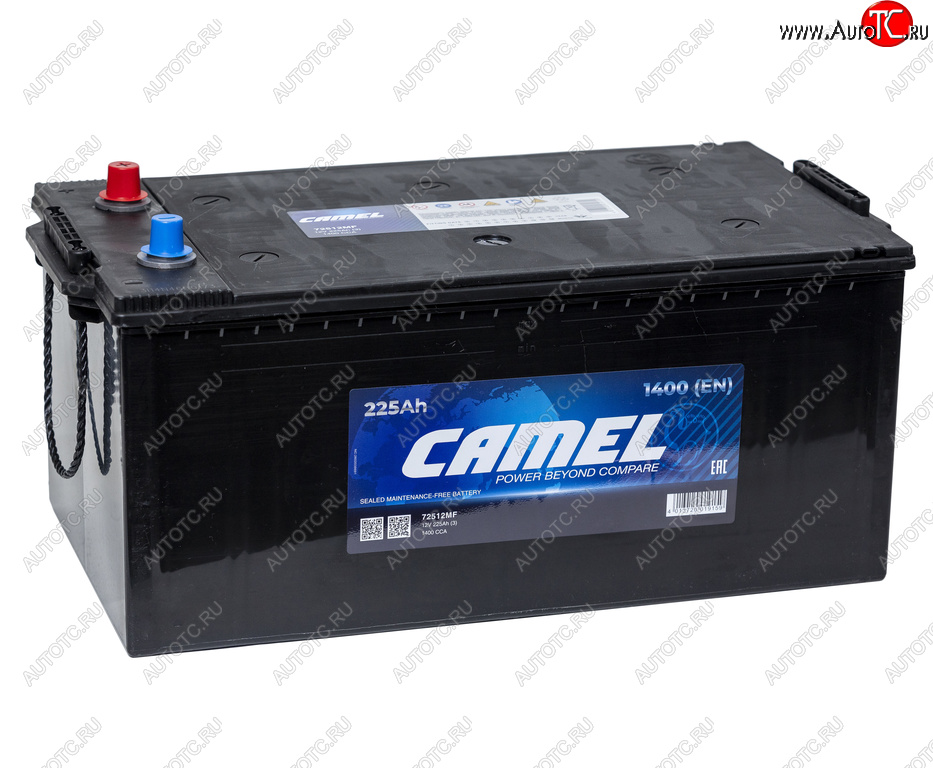 28 999 р. Аккумулятор CAMEL 225Ач обратная полярность CAMEL 6ст225(3) d6  с доставкой в г. Кемерово
