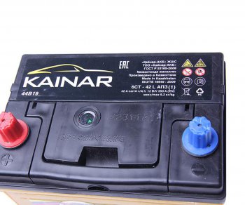 6 399 р. Аккумулятор KAINAR Asia 42Ач KAINAR 6ст42(1) 44b19r  с доставкой в г. Кемерово. Увеличить фотографию 2