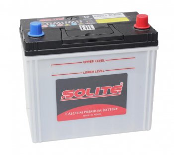 9 999 р. Аккумулятор SOLITE 50Ач обратная полярность SOLITE 6ст50(0) 65b24ls  с доставкой в г. Кемерово. Увеличить фотографию 1