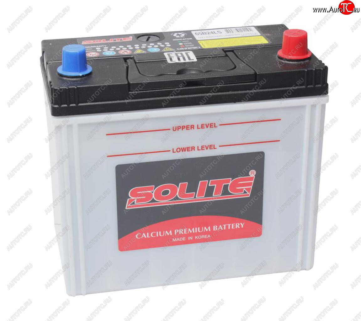 9 999 р. Аккумулятор SOLITE 50Ач обратная полярность SOLITE 6ст50(0) 65b24ls  с доставкой в г. Кемерово
