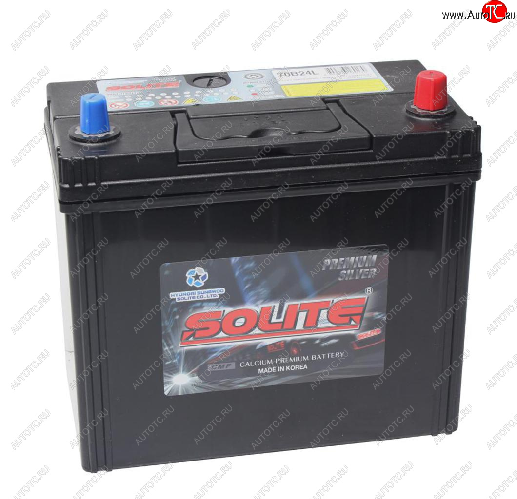 8 549 р. Аккумулятор SOLITE 59Ач обратная полярность SOLITE 6ст59(0) 70b24l  с доставкой в г. Кемерово