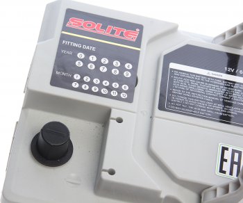 21 499 р. Аккумулятор SOLITE AGM 60Ач обратная полярность SOLITE 6ст60(0) agm60l  с доставкой в г. Кемерово. Увеличить фотографию 2