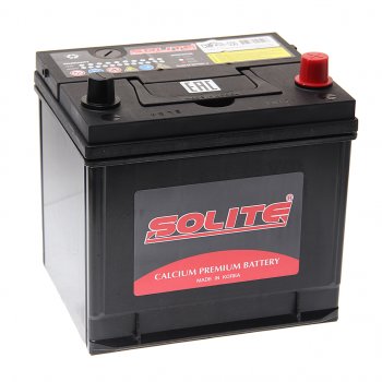 12 599 р. Аккумулятор SOLITE 60Ач обратная полярность SOLITE 6ст60(0) cmf 26r-550  с доставкой в г. Кемерово. Увеличить фотографию 1