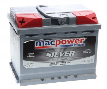 9 499 р. Аккумулятор MACPOWER 60Ач MACPOWER 6ст60(1) smf56069  с доставкой в г. Кемерово. Увеличить фотографию 1