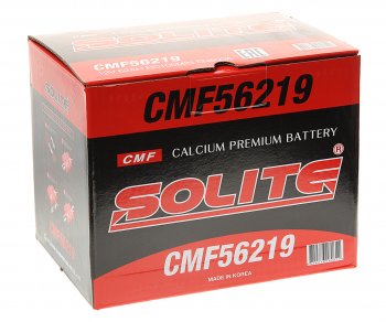 11 599 р. Аккумулятор SOLITE 62Ач обратная полярность SOLITE 6ст62(0) cmf 56219  с доставкой в г. Кемерово. Увеличить фотографию 3