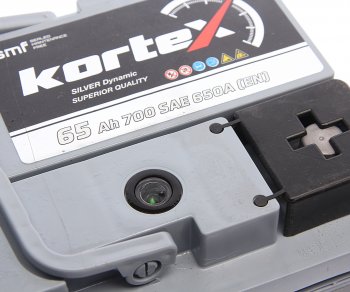 11 899 р. Аккумулятор KORTEX SILVER Dynamic 65Ач обратная полярность KORTEX 6ст65(0) smf565400  с доставкой в г. Кемерово. Увеличить фотографию 2