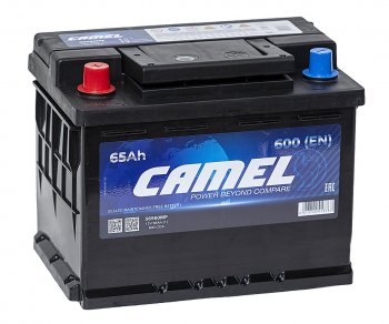 8 199 р. Аккумулятор CAMEL 65Ач CAMEL 6ст65(1) l2  с доставкой в г. Кемерово. Увеличить фотографию 1