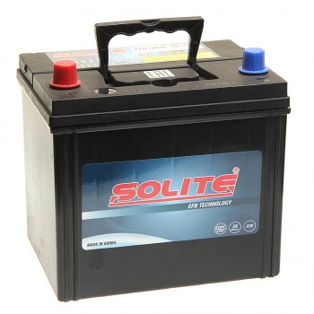 15 599 р. Аккумулятор SOLITE EFB Asia 70Ач SOLITE 6ст70(1) q85r  с доставкой в г. Кемерово. Увеличить фотографию 1