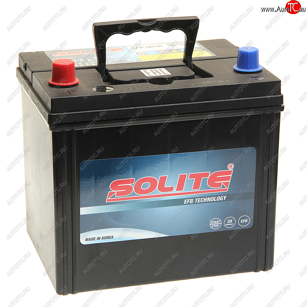 15 599 р. Аккумулятор SOLITE EFB Asia 70Ач SOLITE 6ст70(1) q85r  с доставкой в г. Кемерово