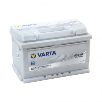 17 999 р. Аккумулятор VARTA Silver Dynamic 74Ач обратная полярность, низкий VARTA 6ст74(0) e38  с доставкой в г. Кемерово. Увеличить фотографию 1