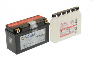5 249 р. Аккумулятор VARTA MOTO AGM 7Ач VARTA 6ст7 507 901 012 (yt7b-4(bs))  с доставкой в г. Кемерово. Увеличить фотографию 1