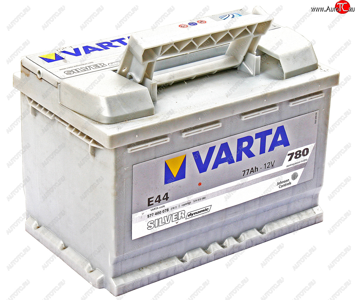 18 699 р. Аккумулятор VARTA Silver Dynamic 77Ач обратная полярность VARTA 6ст77(0) е44  с доставкой в г. Кемерово
