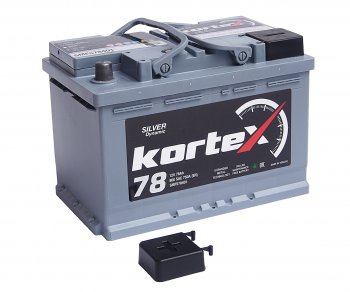 13 249 р. Аккумулятор KORTEX SILVER Dynamic 78Ач KORTEX 6ст78(1) smf578401  с доставкой в г. Кемерово. Увеличить фотографию 2