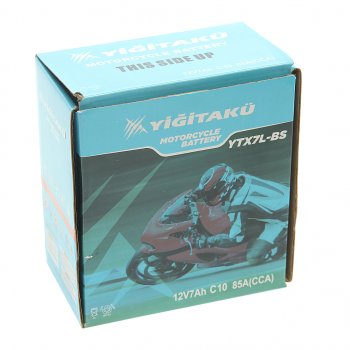 2 399 р. Аккумулятор YIGITAKU MOTO GEL 7А/ч MACPOWER 6ст7 ytx7l-bs(mf) MACPOWER 6ст7 ytx7l-bs(mf)  с доставкой в г. Кемерово. Увеличить фотографию 3