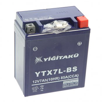 2 399 р. Аккумулятор YIGITAKU MOTO GEL 7А/ч MACPOWER 6ст7 ytx7l-bs(mf) MACPOWER 6ст7 ytx7l-bs(mf)  с доставкой в г. Кемерово. Увеличить фотографию 1