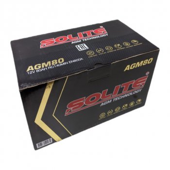27 999 р. Аккумулятор SOLITE AGM 80Ач обратная полярность SOLITE 6ст80(0) agm80l  с доставкой в г. Кемерово. Увеличить фотографию 6